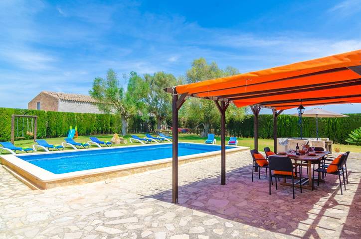 Finca für 8 Personen, mit Terrasse auf Mallorca Inselmitte - 4