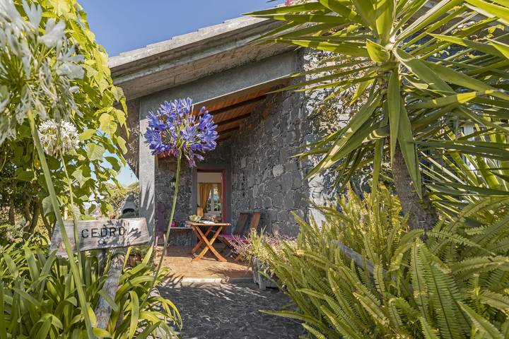 Quinta Devónia - Cedro, Landhaus mit Meerblick in Funchal (Santa Maria Maior), Madeira