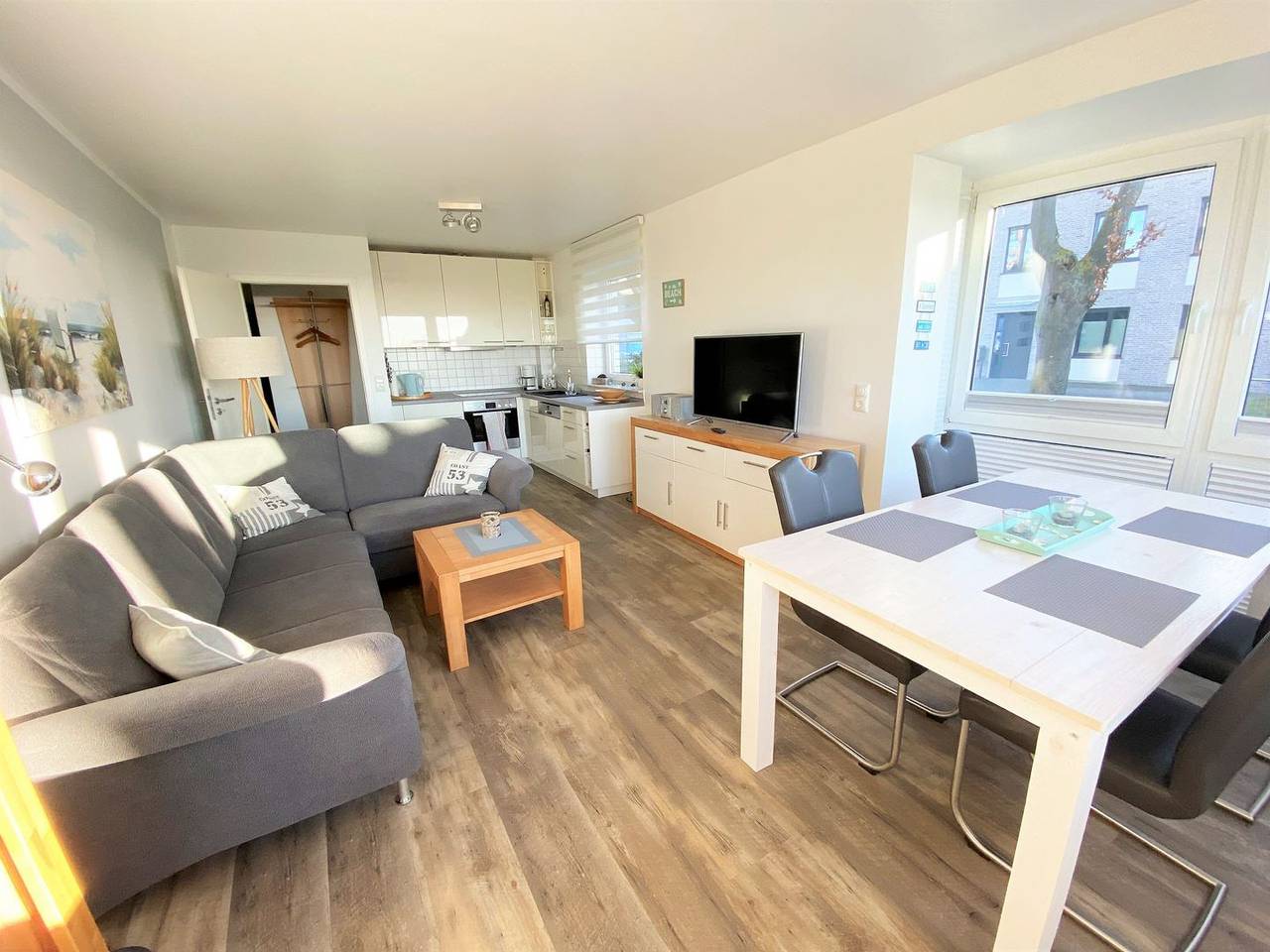Apartamento entero, Gemütliche Ferienwohnung direkt am Yachthafen, Sonnenuntergang inklusive! in Grömitz, Distrito de Holstein Oriental