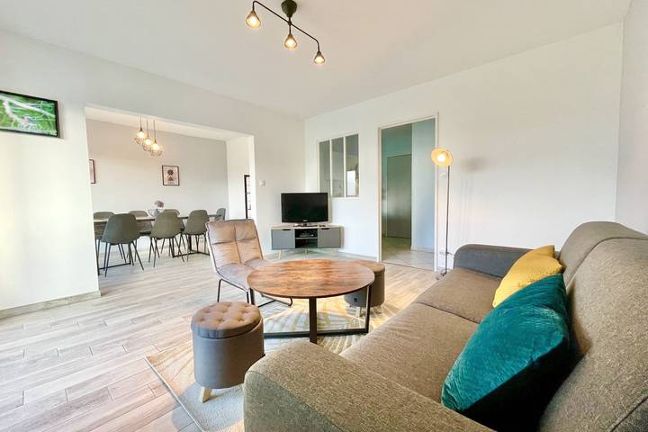 Gîte pour 8 personnes, avec balcon, adapté aux familles à Colmar - 4