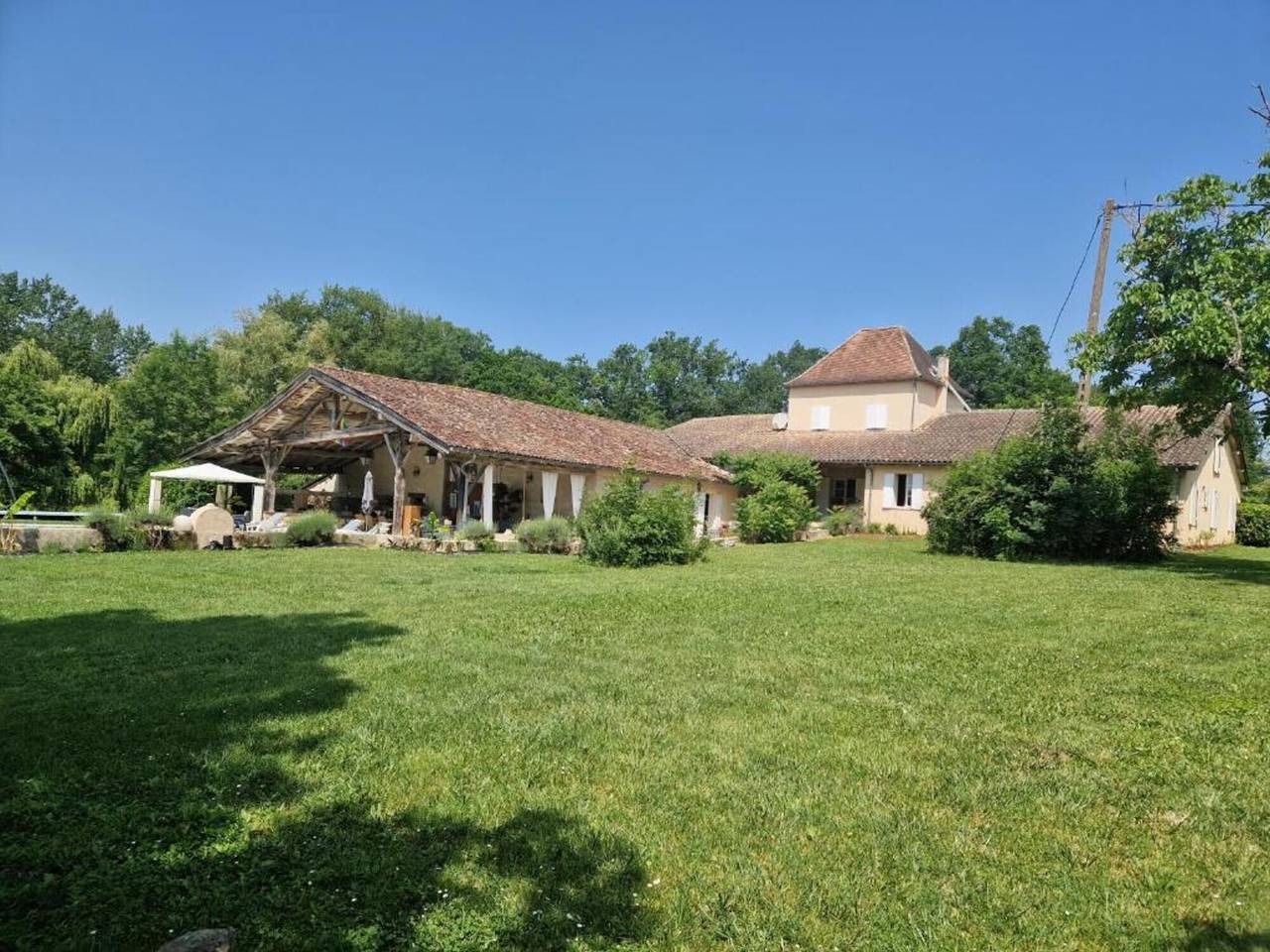 Villa 'Domaine Cassin 47 - Lavergne' met privézwembad, privéterras en Wi-Fi in Marmande en omgeving
