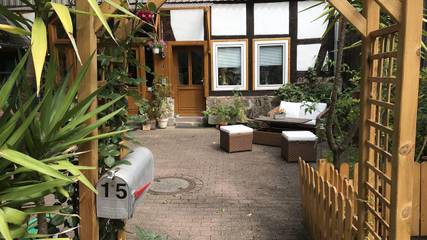 Ferienwohnung für 4 Personen, mit Sauna und Garten sowie Balkon in Uslar