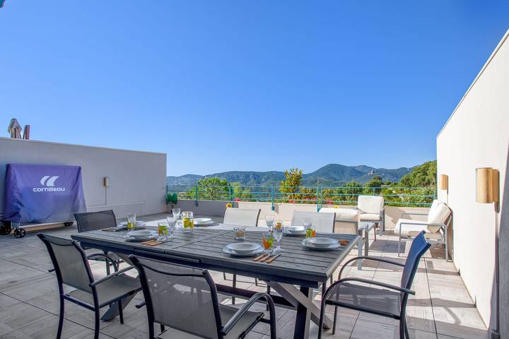 Gîte pour 6 personnes, avec terrasse et piscine, animaux acceptés à Mandelieu-la-Napoule - 3