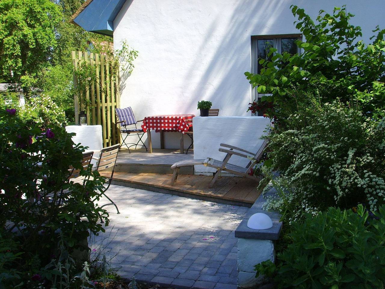 Reetdachhaus am Strelasund - Reetdach-Ferienhaus in Sundhagen, Stralsund Umland