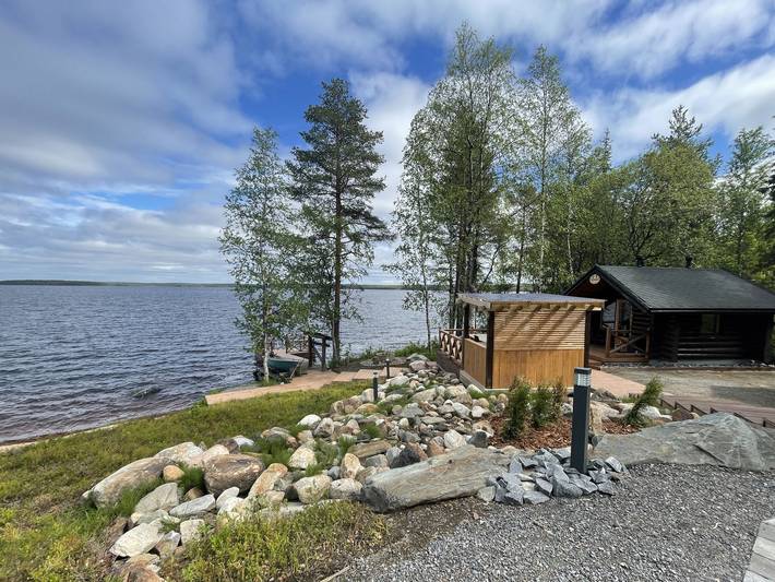 Vanttausranta in Rovaniemi, Lappland