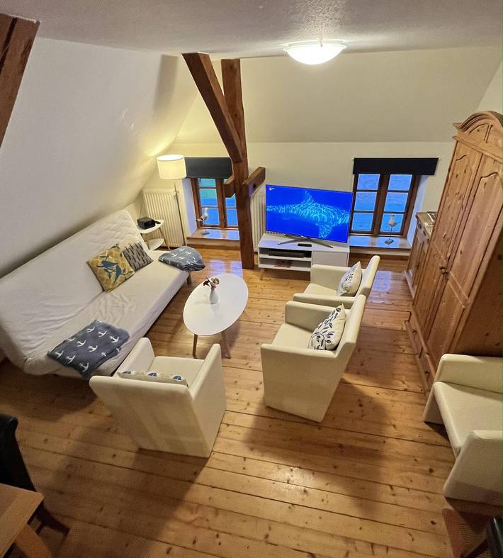Ferienwohnung für 4 Personen, mit Balkon/Terrasse und Terrasse sowie Garten und Sauna in Tümlauer Koog - 4