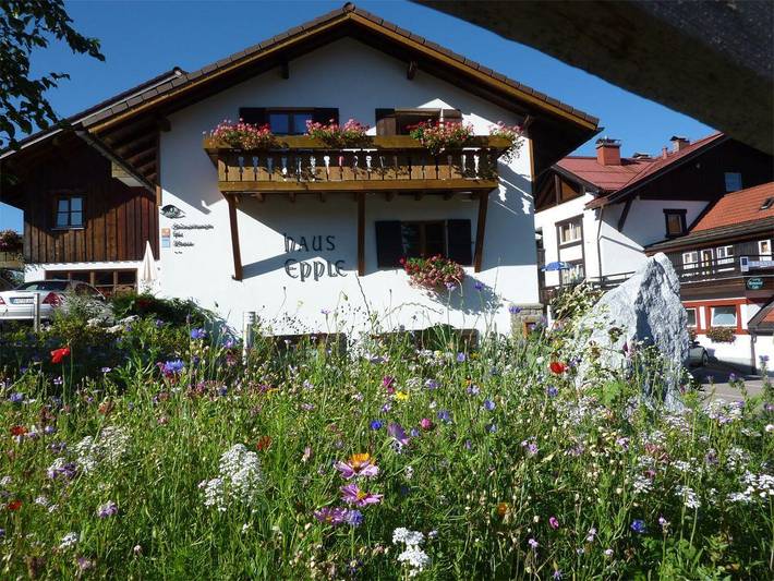 Ferienwohnung für 2 Personen, mit Balkon und Garten, kinderfreundlich in Oberjoch - 4