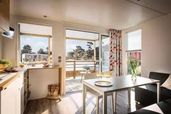 Mobil home pour 4 personnes dans Raguénez