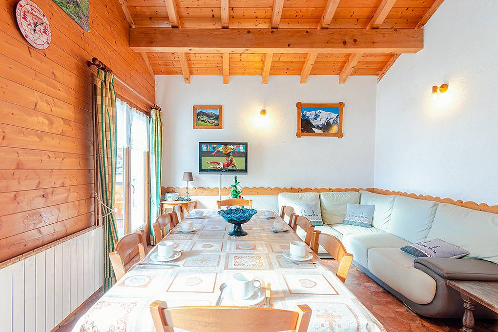 Appartement de vacances entier, Appartement de vacances pour 10 personnes avec balcon in Chatel, Les Portes du Soleil