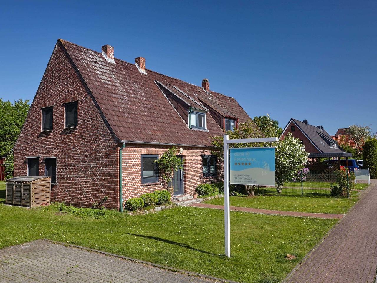 5* Ferienhaus Düneneck 10 - Ferienhaus Düneneck 10 in St. Peter-Bad, St. Peter-Ording