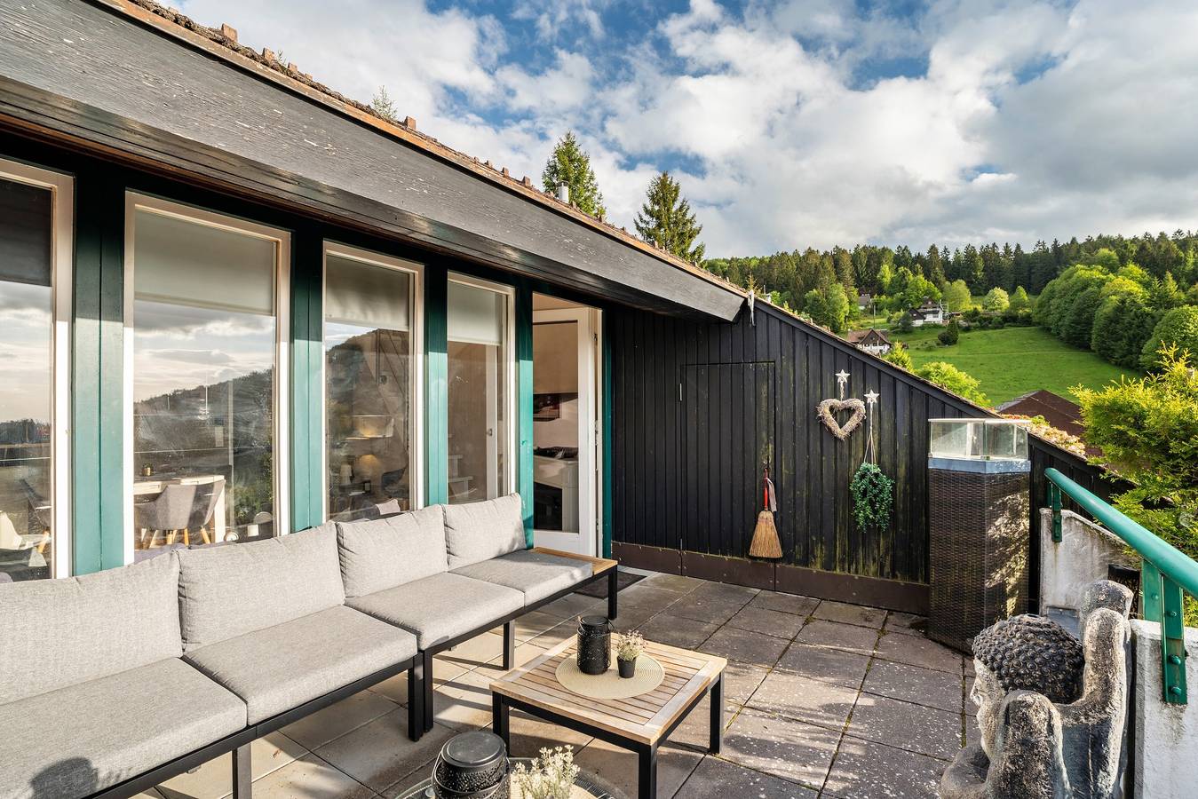 Ganze Wohnung, Apartment „Auszeitwohnung Sasbachwalden“ mit Gemeinschaftsterrasse, Balkon und Wlan in Sasbachwalden, Mittlerer Schwarzwald