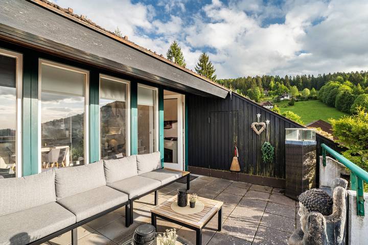 Ferienwohnung für 4 Personen, mit Sauna und Balkon in Sasbachwalden - 4