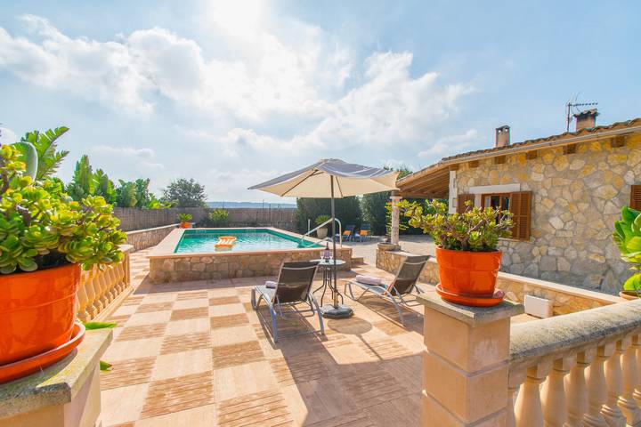 Finca für 6 Personen, mit Terrasse und Garten in Ariany - 4