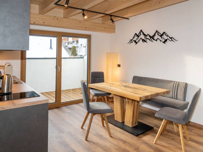 Apartament wakacyjny dla 4 osób, z balkon, zwierzęta dozwolone w Kappl