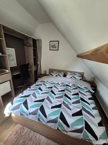 Cottage pour 2 personnes, avec jardin et terrasse à Sainte-Mère-Église