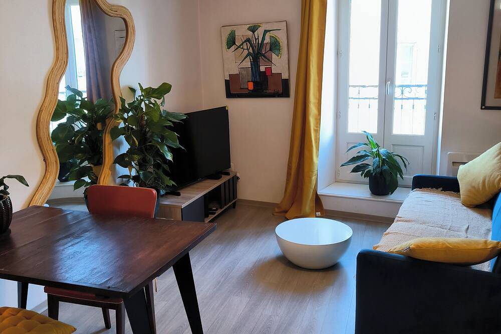 Apartamento entero, Le Nidyssoire in the heart of Issoire with Spa in summer and winter in Issoire, Parque Natural Regional Livradois-Forez