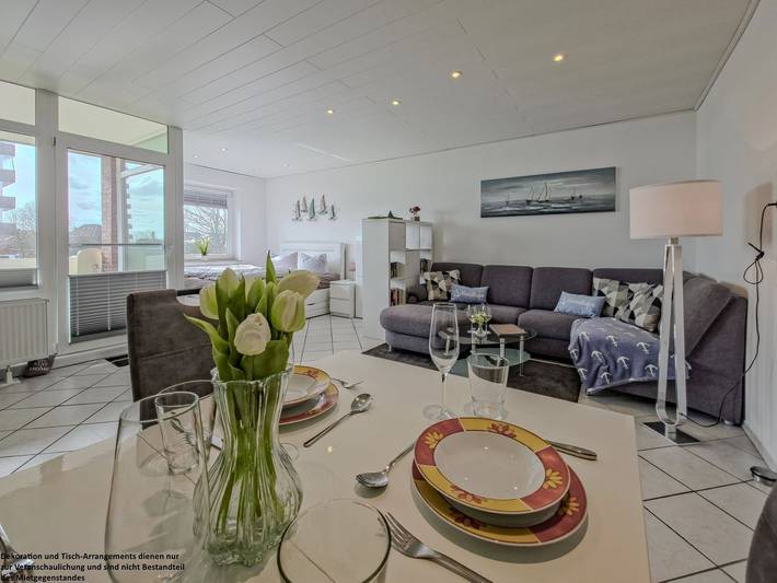 Ferienwohnung für 3 Personen, mit Ausblick in Horumersiel