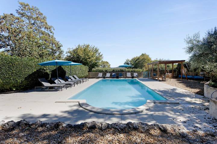 Casa Vacanze 'Les Mirandes - Le Beauregard' con Terrazza Privata, Giardino Privato e Wi-Fi in Montmoreau-Saint-Cybard, Charente