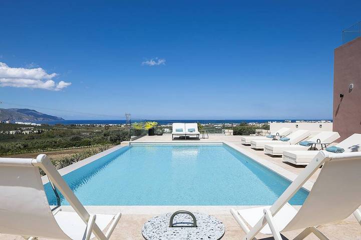 Ferienhaus für 8 Personen, mit Balkon und Garten, mit Haustier