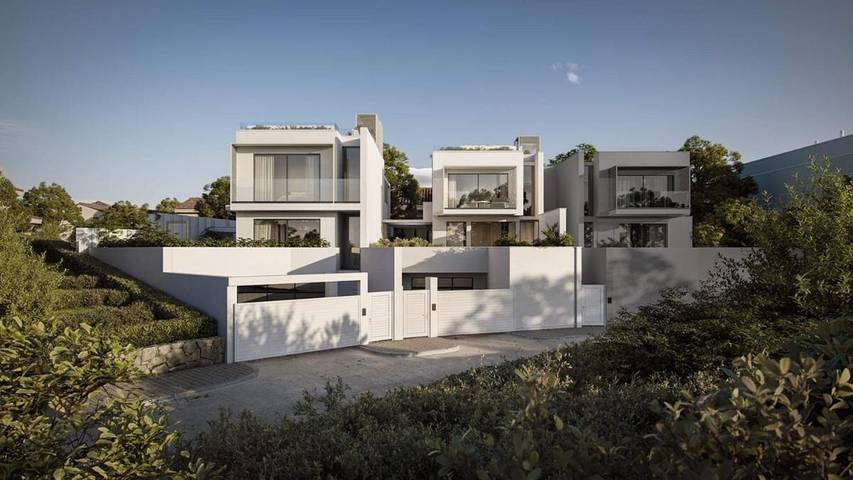 Ferienhaus für 6 Personen, mit Ausblick und Garten sowie Pool