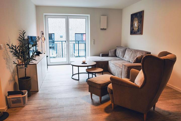 Ferienwohnung für 4 Personen, mit Balkon und Sauna in Tossens