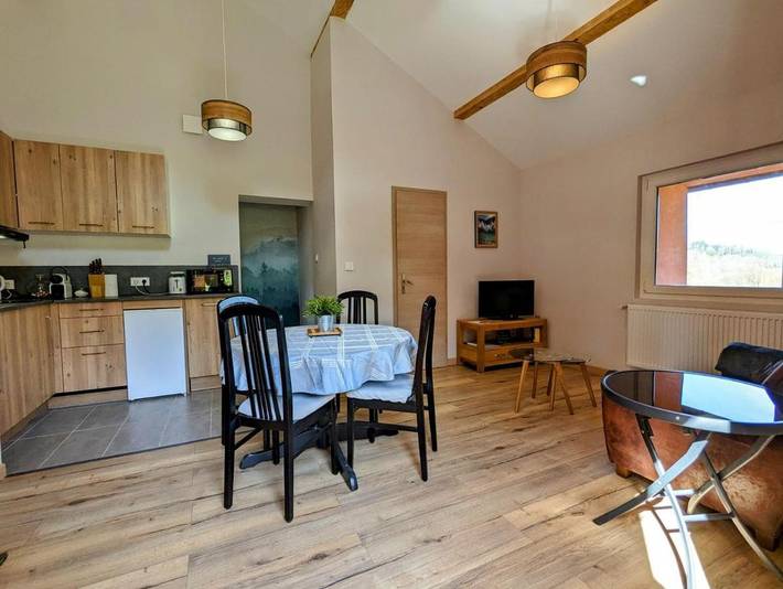 Gîte pour 4 personnes, avec vue et jardin, animaux acceptés à La Croix-aux-Mines