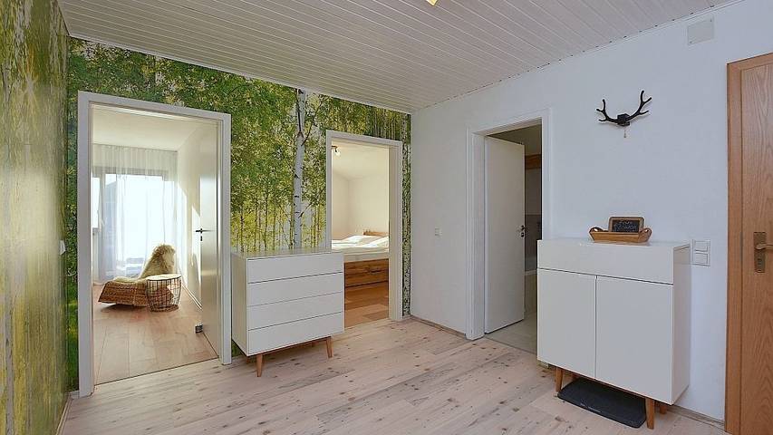 Ferienwohnung für 5 Personen, mit Ausblick und Balkon in Oberstaufen - 3