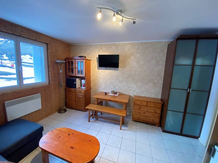 Studio entier, Studio chaleureux 4 pers, La Pierre St Martin - parking gratuit, casier à skis, proche pistes in La Pierre Saint-Martin, Arette