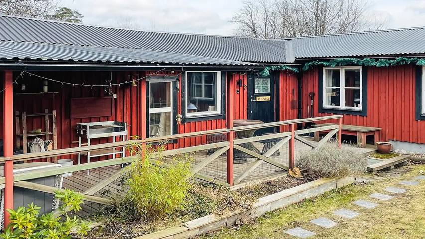 Ferienhaus für 7 Personen, mit Garten, mit Haustier
