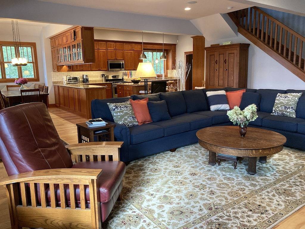 Silbernes Seeufer-Haus in Wyoming County