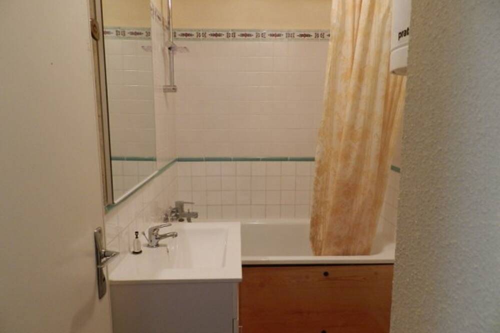 Ganze Wohnung, Studio-Kabine nahe Pisten mit Balkon, Aufzug und Skiraum in La Ferrière, Le Pleynet