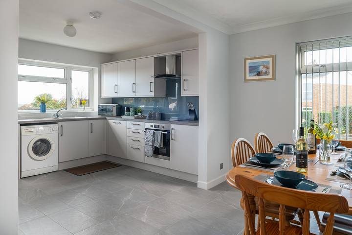 Apartment for 6 people, with terrace and garden in North-Wales