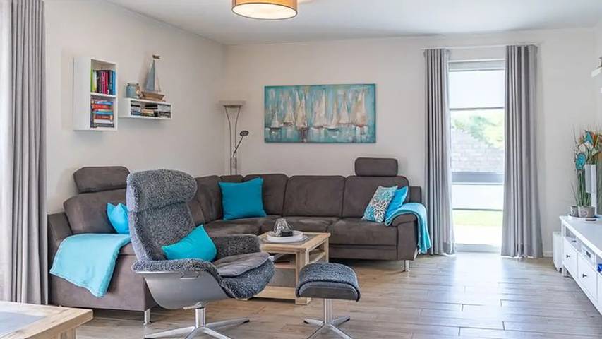 Ferienhaus für 5 Personen, mit Terrasse und Whirlpool sowie Garten und Sauna in Halbinsel Holnis - 4