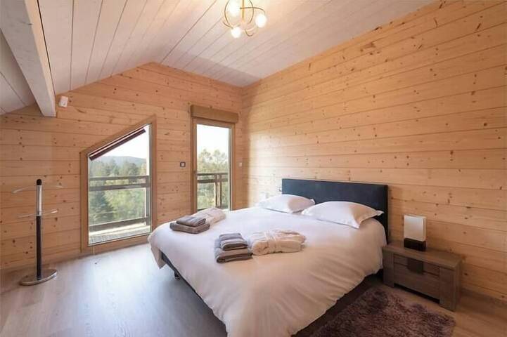 Gîte pour 12 personnes, avec balcon ainsi que sauna et jardin à Liézey - 3