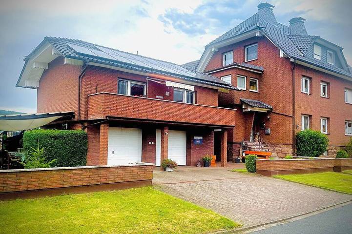 Ferienhaus für 3 Personen, mit Balkon und Garten