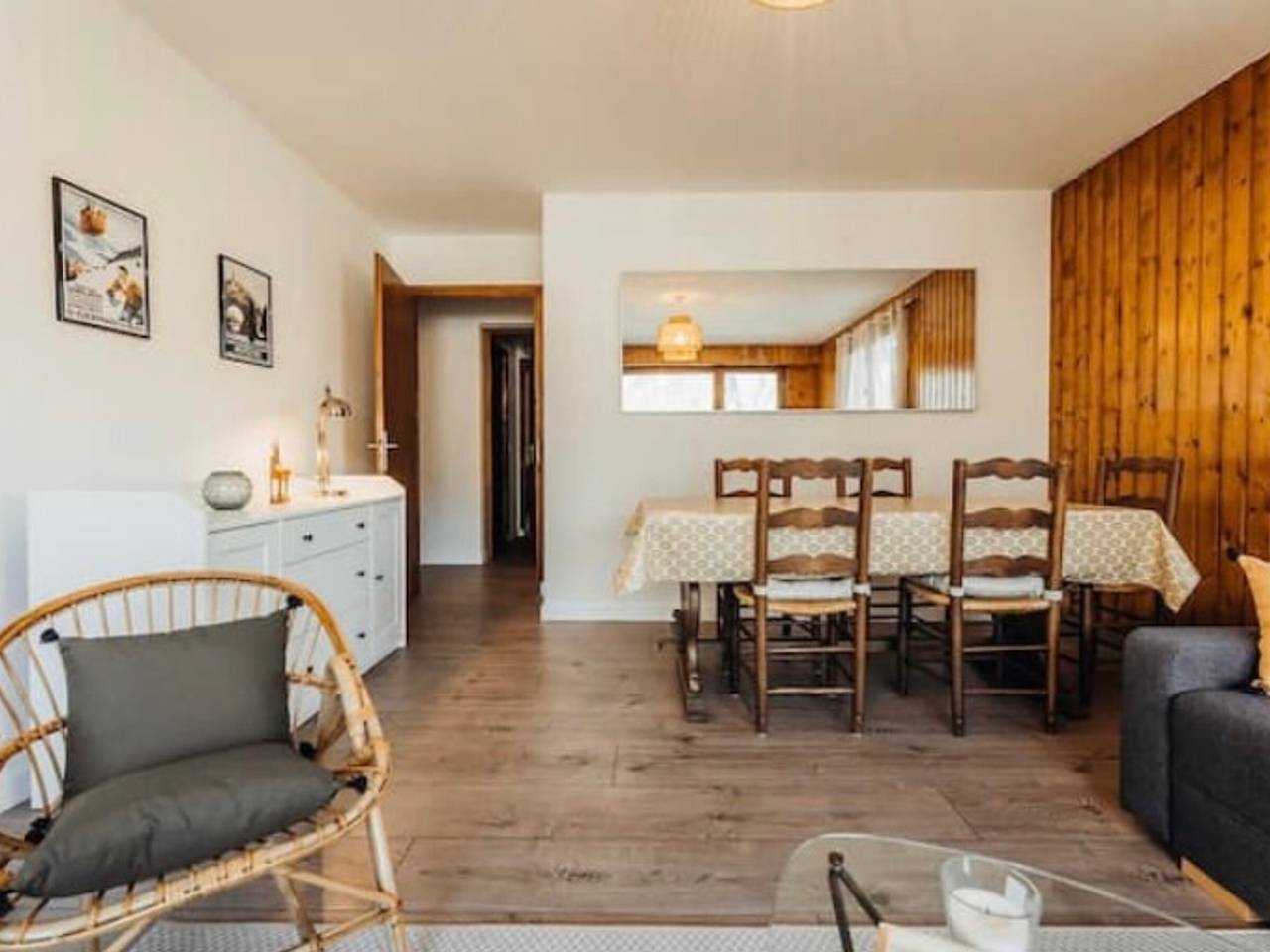 Appartement entier, Appartement calme 3 pièces pour 6 pers. à Saint-Gervais in Saint-Gervais-les-Bains, Pays du Mont-Blanc