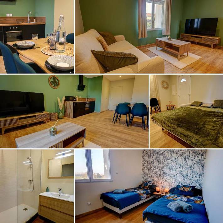 Gîte pour 4 personnes, avec terrasse dans Faramans (Ain) - 3