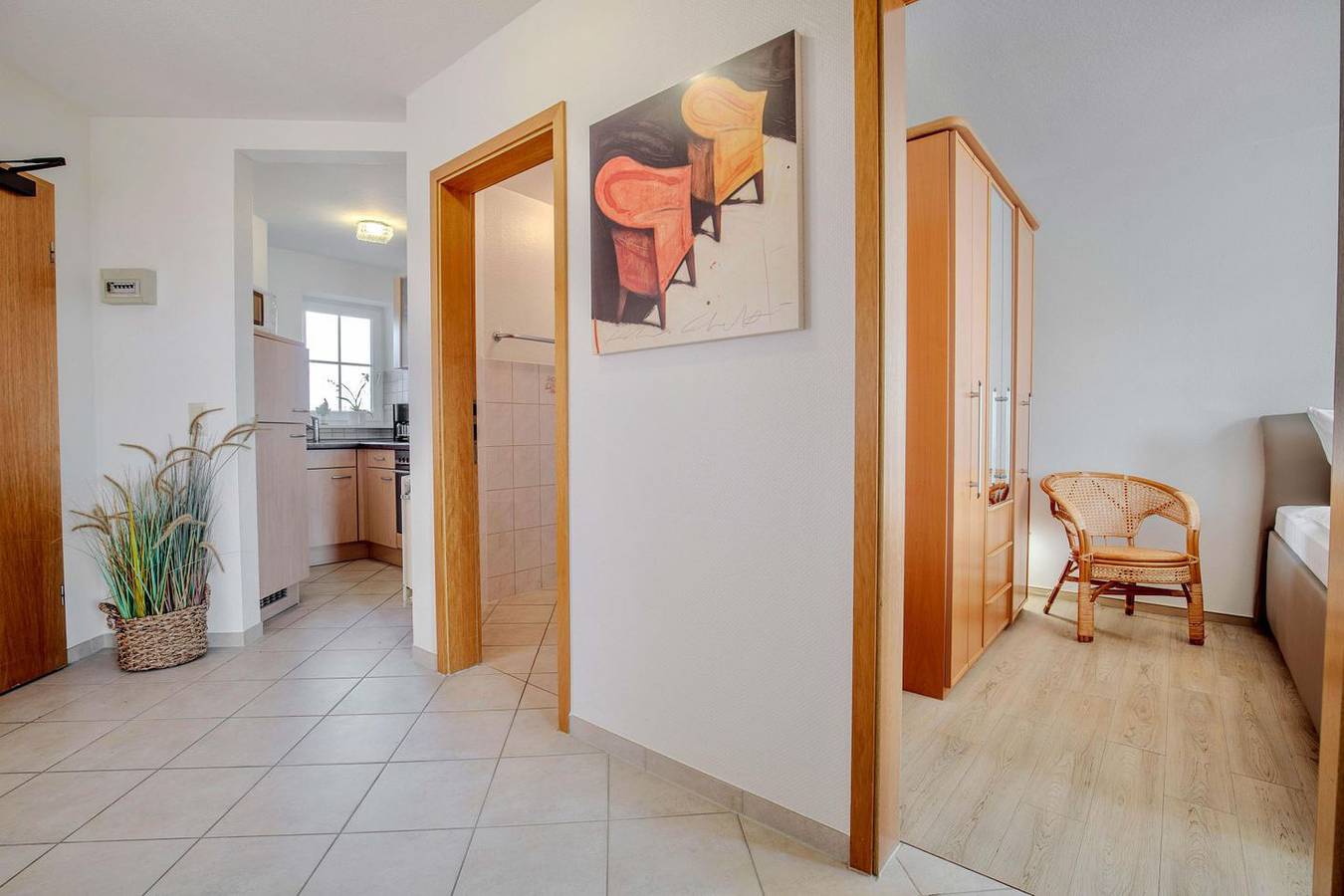 Ganze Wohnung, Komfortable Fewo mit überdachtem Balkon und Garten nahe Sandstrand auf Fehmarn in Ostfehmarn, Fehmarn
