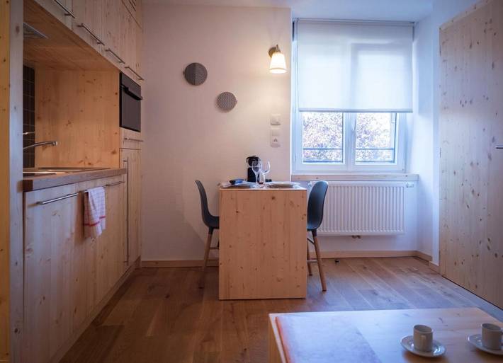 Gîte pour 3 personnes, avec Terrasse ainsi que Jardin et Vue à Lièpvre