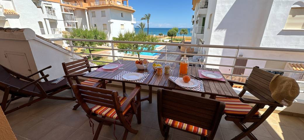 Casa de férias para 4 pessoas, com varanda e jardim em El Palmar