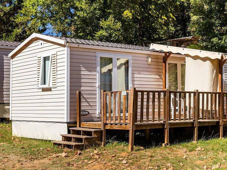 Hu Altomincio village - Mobile home 6 persons - Mobil-home | Classic | 2 Bedrooms | 4/6 Pers. | Raised terrace | Air-con. in Valeggio sul Mincio, Verona Province