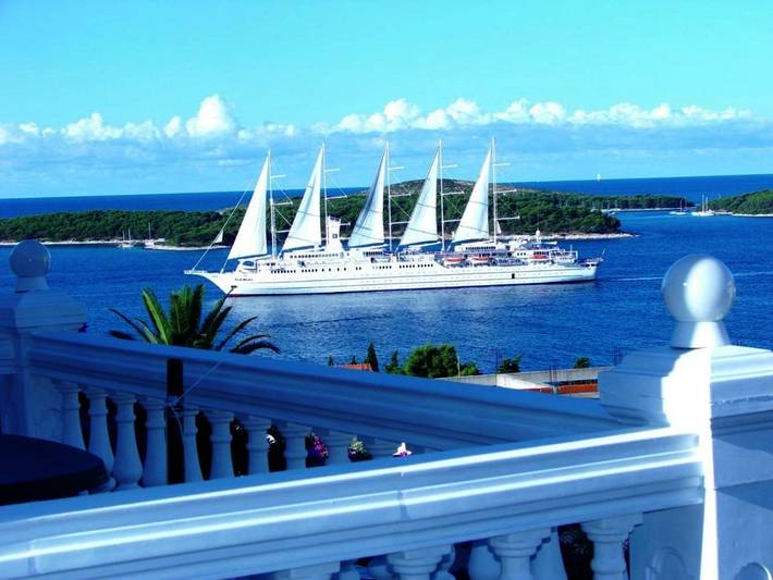 Maison d’hôte pour 2 personnes, avec balcon et vue dans Hvar - 3