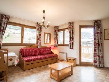Gîte pour 6 personnes, avec balcon à Lanslebourg-Mont-Cenis