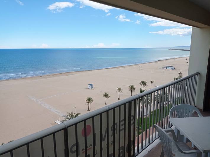 Location de vacances pour 2 personnes, avec terrasse et vue sur l’océan à Gandia