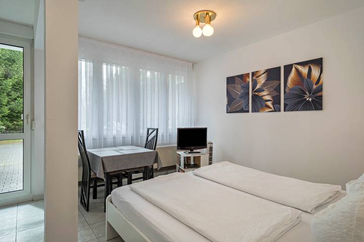 Hel lejlighed, Studio Apartment “Trapp-Mayer Eg Mitte” near Lake Constance in Oberteuringen, Region Bodensee-Oberschwaben