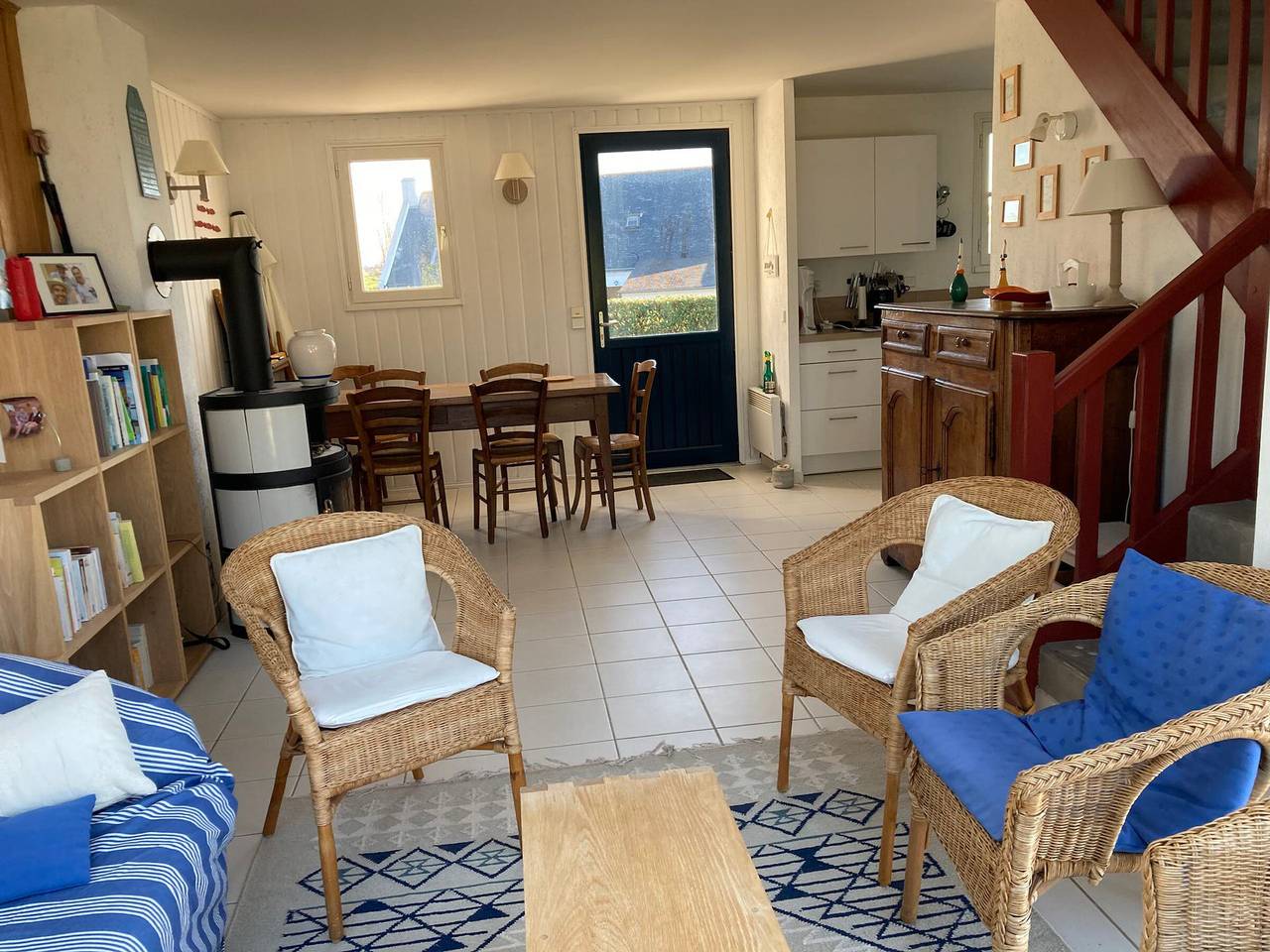 Maison indépendante avec jardin à 800m de la plage in Locmaria, Côte des Mégalithes