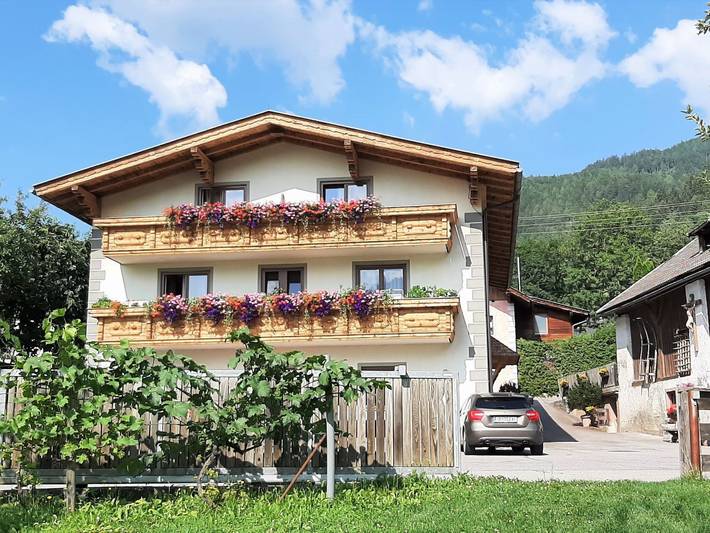Ferienwohnung für 4 Personen, mit Balkon und Terrasse in Obervellach