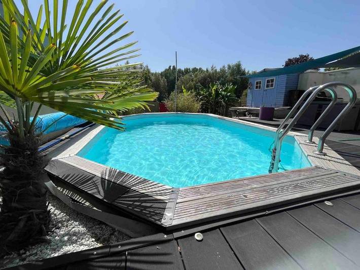 Maison de vacances pour 6 personnes, avec jardin ainsi que piscine et terrasse à Le Mans