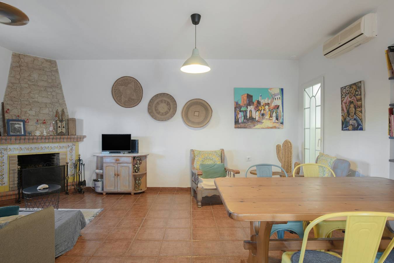 Villa 'La Barrosa A 800 Mts Playa' con terraza privada, Wi-Fi y aire acondicionado in Playa La Barrosa, Chiclana de la Frontera