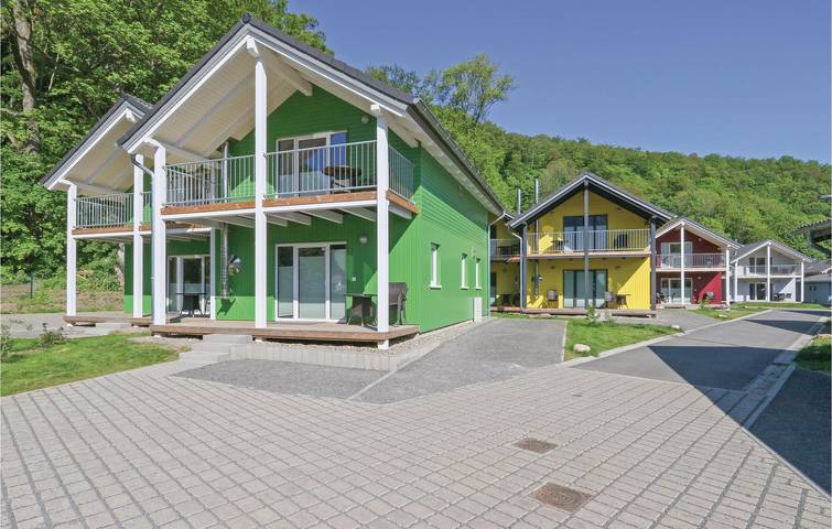 Ferienhaus für 8 Personen, mit Terrasse und Garten sowie Sauna und Ausblick in Thale